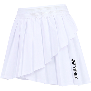 YONEX尤尼克斯羽毛球服26年新款女款透气速干运动短裙2200526BCR