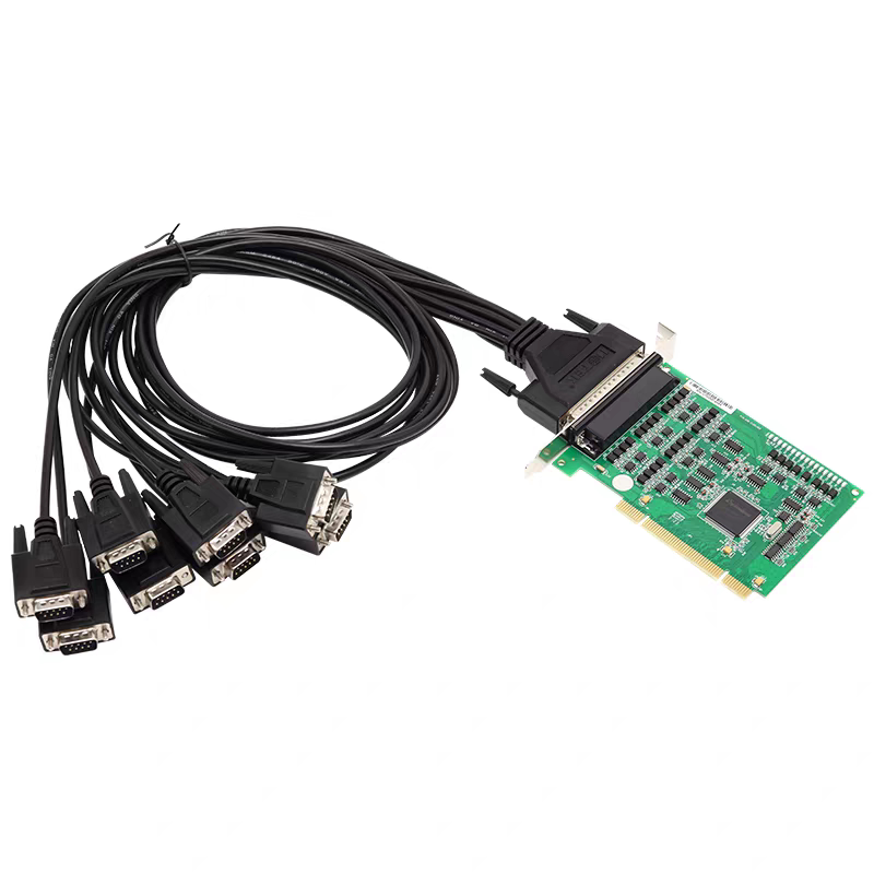 宇泰PCI转8口RS422/485高速串口卡 工控机板卡UT-728/728A 含专票