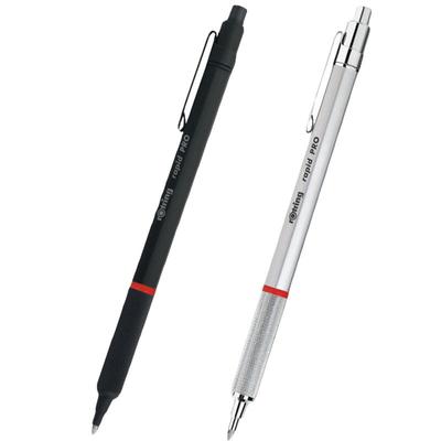 金属笔身商务办公六边形设计