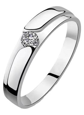 pringxy女款铂金原创戒指