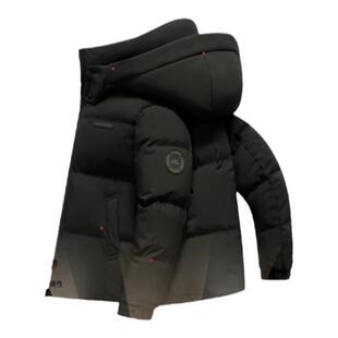 雪中飞羽绒服情侣男女款中学生冬季大码新款时尚面包服短款外套潮