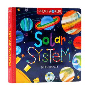 你好科学小世界系列 HELLO WORLD 太阳天气鸟类身体昆虫恐龙英文原版绘本 宇宙科普图画故事书 幼儿启蒙英语读物 Jill McDonald