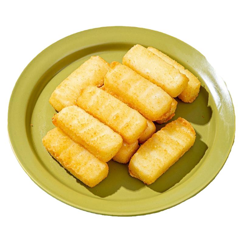炸牛奶脆皮炸鲜奶300g油炸特色点心小吃半成品酒店饭店餐饮食材