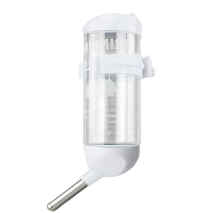 纯白滚珠水壶双滚珠仓鼠金丝熊饮水器兔子龙猫豚鼠不漏水小宠鹦鹉