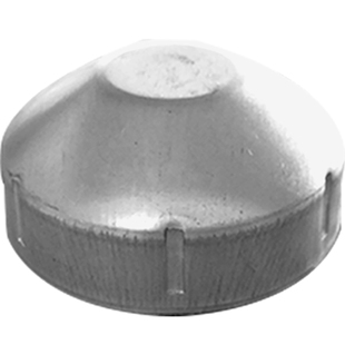 铁艺配件镀锌铁皮冲压护栏配件圆管盖帽扣帽锌钢堵头加厚免焊厂家