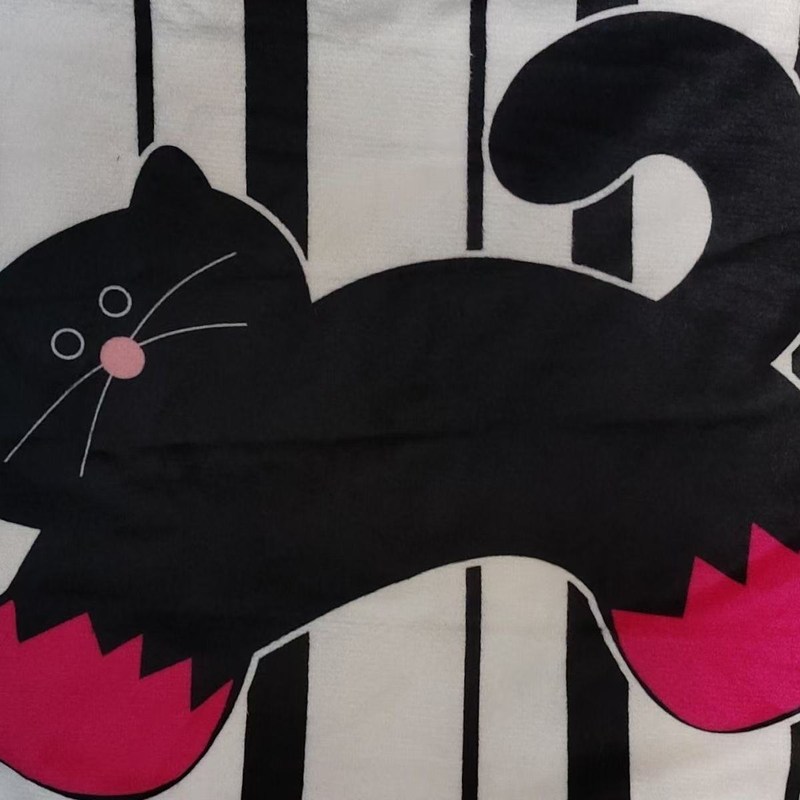 卡通ins猫咪抱枕客厅毛绒午睡沙发床上靠垫靠枕靠背枕头睡觉卧室