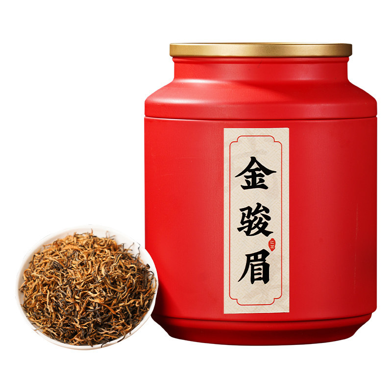 金骏眉红茶特级正宗武夷山桐木关茶叶浓香新茶春茶散罐装正山小种