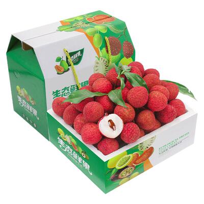 顺丰老树果丨10斤黑叶荔枝特大果