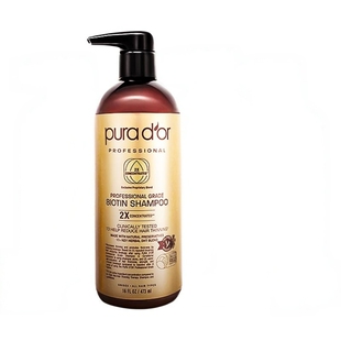 美国Purador普娜朵玫瑰金固发根强韧洗发水控油蓬松止痒去屑修复