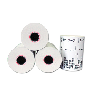 冠华收银纸80mm热敏打印纸80x60餐饮打印收银机纸厨房点菜宝热敏纸50卷整箱美团饿了么外卖厨房卷式纸可定制