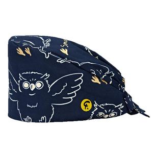 法然纯棉医生手术帽医师葫芦帽透气口腔宠物医院外科男女工作帽子