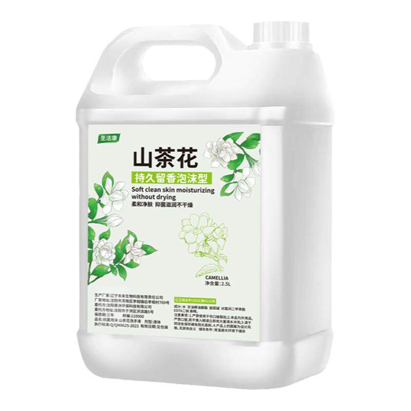 圣洁康大桶装泡沫洗手液清洁保湿去污滋润补充装家商用酒店专用