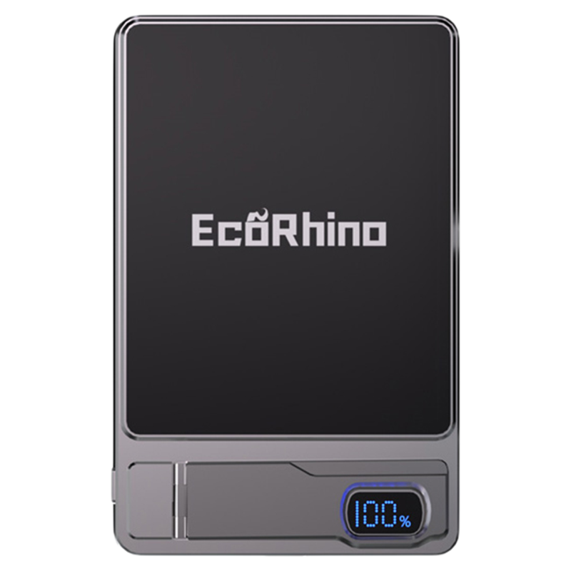 EcoRhino犀牛超轻薄15W外接电池磁吸式充电宝快充大容量移动电源