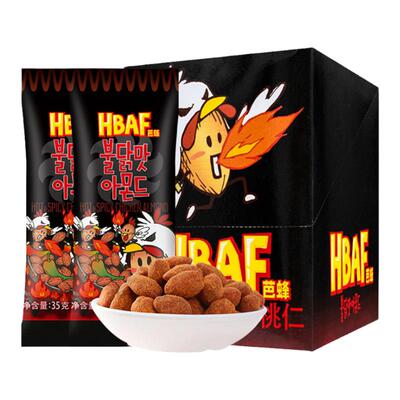 芭蜂HBAF爆辣火鸡面味扁桃仁