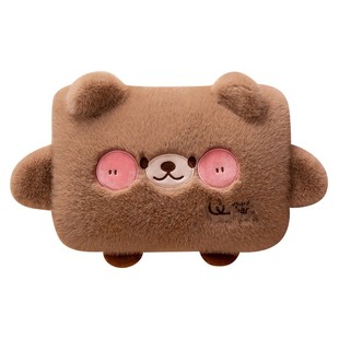 毛绒卡通卡皮巴拉热水袋充电款防爆暖宝宝玩具暖水袋2025新暖手宝