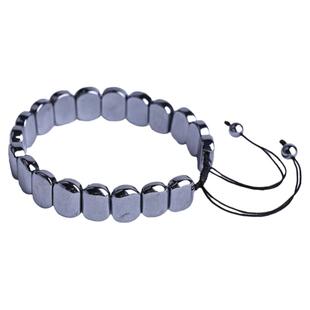 高纯多晶硅太赫兹脚排链情侣男女款能量石冷热双效瞬间融冰饰品