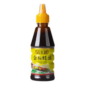 百家鲜鲜金标蚝油250g耗油挤挤装