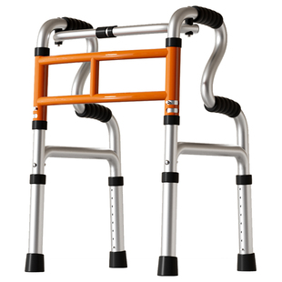 助行器老人辅助行走器可坐助力器防摔扶手架四脚拐杖康复走路神器