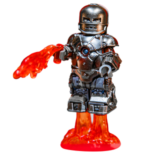 钢铁侠Mark1定制第三方小人仔托尼复仇者联盟5拼装玩具中国产积木