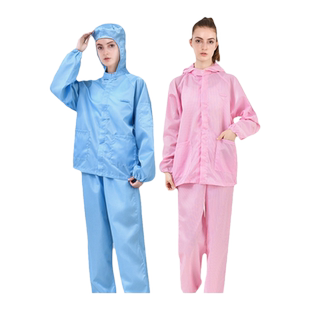 静电工作服分体全身女无尘衣洁净防尘服男不沾灰防静电喷漆防护服