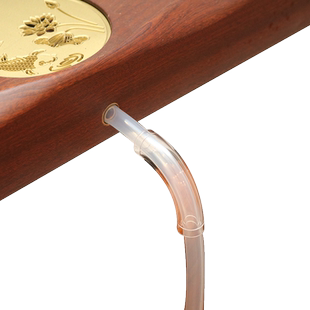 电木茶盘台湾茶台90度弯头实木茶具转接头配件出水管排水管套