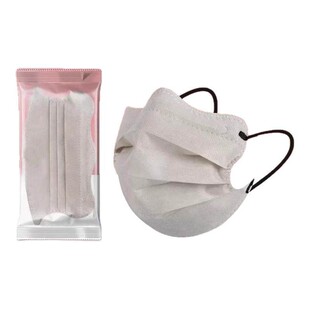 2026新款莫兰迪3d蝴碟形口罩时尚V脸三层防护女高颜值一次性成人