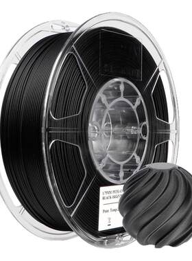 易生eSUN 3D打印耗材PETG-CF FDM高强度碳纤维复合快速打印材料1KG 1.75适用于创想拓竹等3D快速打印机