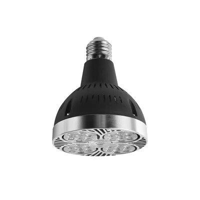 迴龙led轨道射灯灯泡par30单灯服装店超市生鲜灯节能E27螺口光源