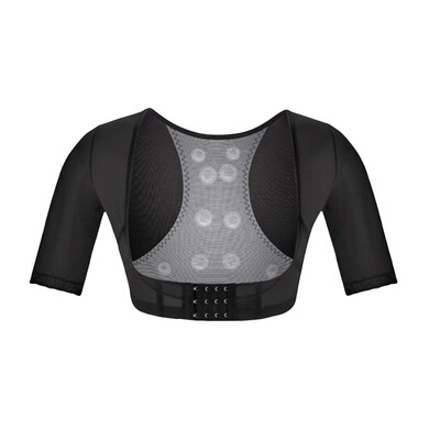 性感强效弹力收副乳矫正塑身上衣