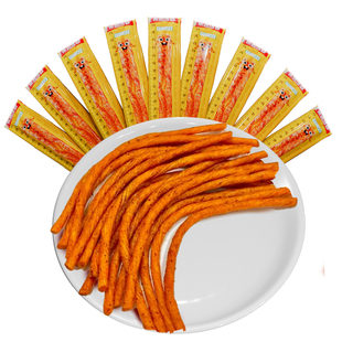 朱志远一根筋辣条8090怀旧麻辣面筋解馋零食小吃儿时童年旗舰店