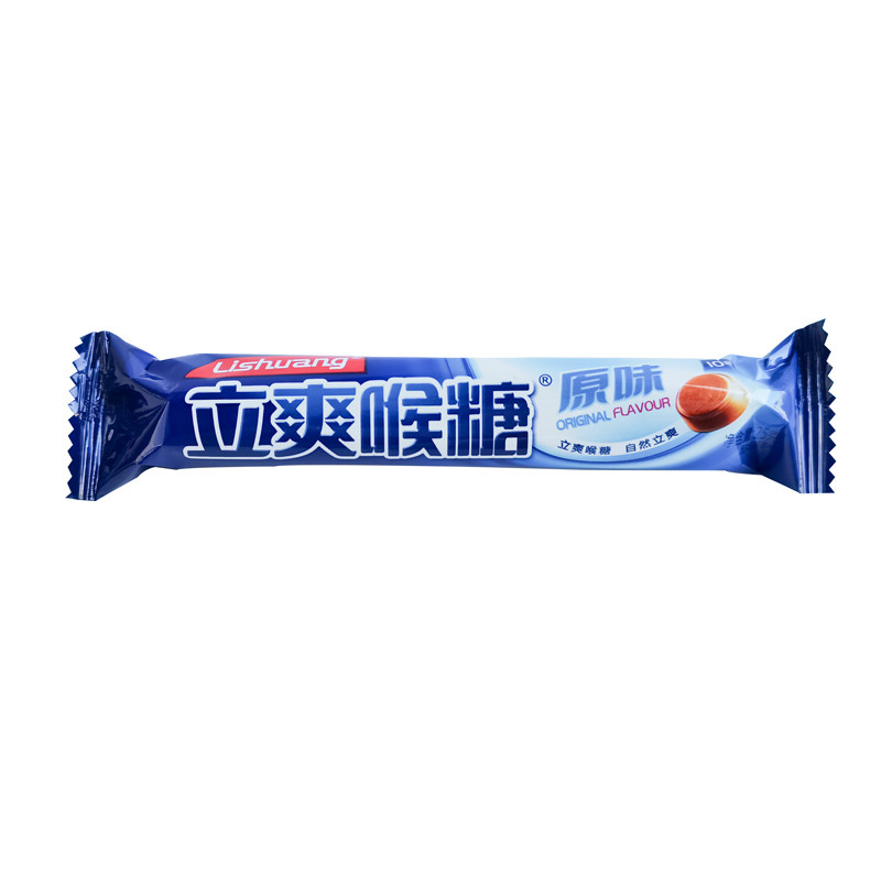 立爽喉糖原味袋装25克10粒清凉薄荷爽口含片