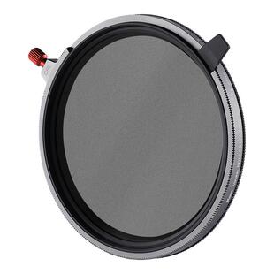 Kase卡色 可调nd减光镜+CPL偏振镜+黑柔1/4三合一滤镜 67 72 77mm 82mm 可变ND1.5-8 相机镜头人像视频nd滤镜