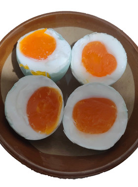 生咸鸭蛋不流油盐味适中