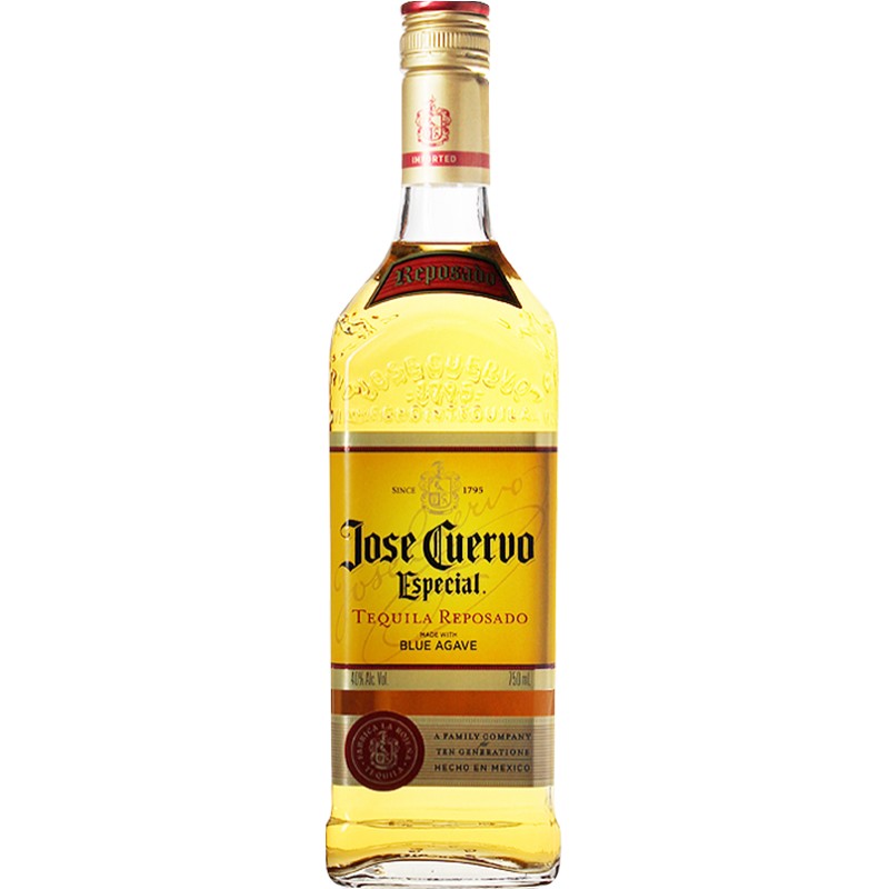 洋酒JOSE CUERVO-GOLD墨西哥豪帅快活醇金龙舌兰新老包装随机发