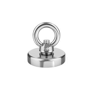 强力磁铁高强度吸铁石吊环圆形打捞吸铁神器大钕铷强磁力磁性吸盘