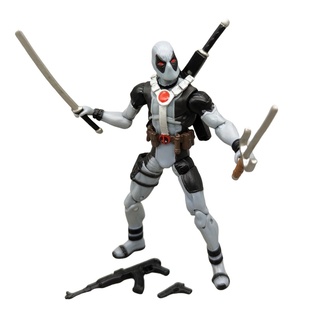 3.75寸死侍手办模型 金刚狼可动人偶玩具灭霸摆件 X战警DEADPOOL