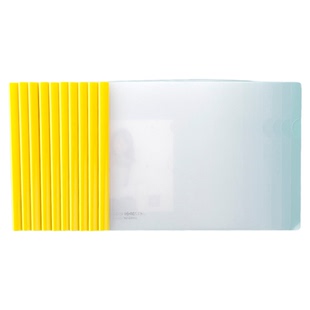 a4纸抽杆文件夹加厚透明水滴杆办公合同资料夹b5横版16k抽杆夹a5拉杆夹书夹固定纸张厚试卷收纳夹子整理文具