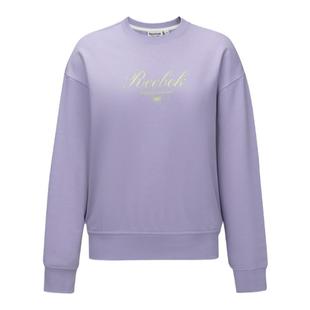 Reebok锐步官方26新品女子运动休闲马卡龙色针织卫衣套头衫