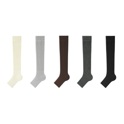 羊毛袜套配雪地靴秋冬保暖显瘦