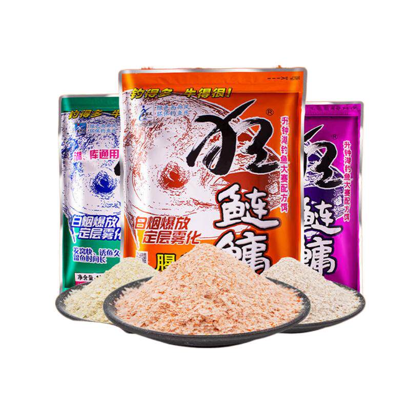 拍1发2更划算西部风狂鲢鳙饵料