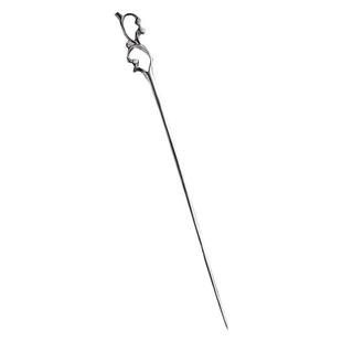 原创新中式手工复古簪子镀s925纯银嫩芽发簪中国风汉服发饰盘发器