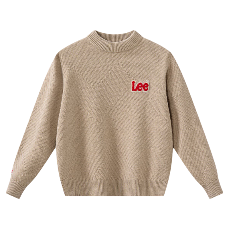 Leekids秋冬男女童保暖针织衫