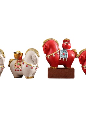 马上有钱创意乔迁礼物摆件