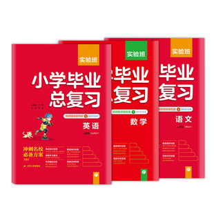 2025新版春雨实验班小学毕业总复习语文数学英语人教版译林版小升初六年级下册真题真卷总复习小学生小考升初中资料辅导书籍