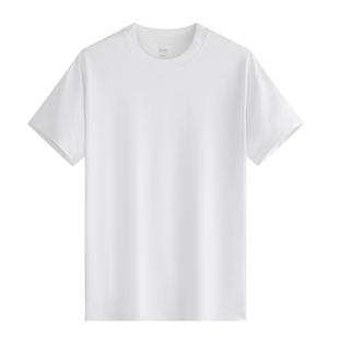 霞湖世家COOLMAX凉感速干t恤男夏UPF50+落肩宽松短袖190