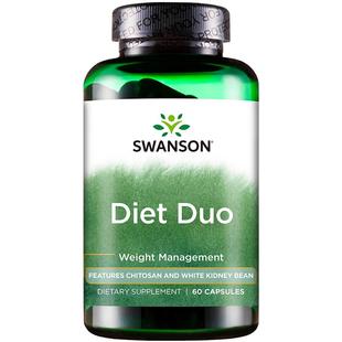 swanson斯旺森白芸豆提取物 +甲壳素2合1淀粉脂肪碳水阻碳断糖