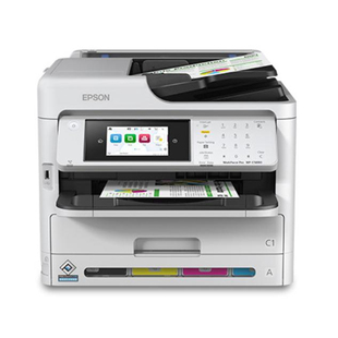 爱普生WF-5890/PX-M887F喷墨打印机一体机A4自动双面商用机WF5390