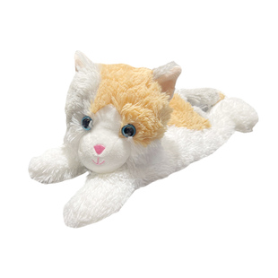 英国warmies 花脸猫可爱安抚毛绒玩偶公仔送礼可加热薰衣草助眠