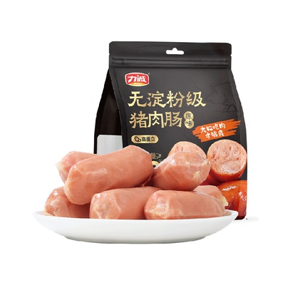 力诚猪肉肠开袋即食肉香四溢