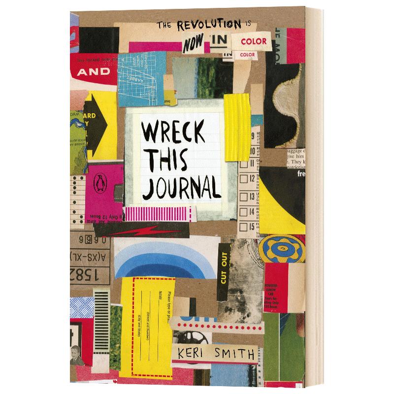 Wreck This Journal: Now in Colour 做了这本书 彩页版进口原版英文书籍